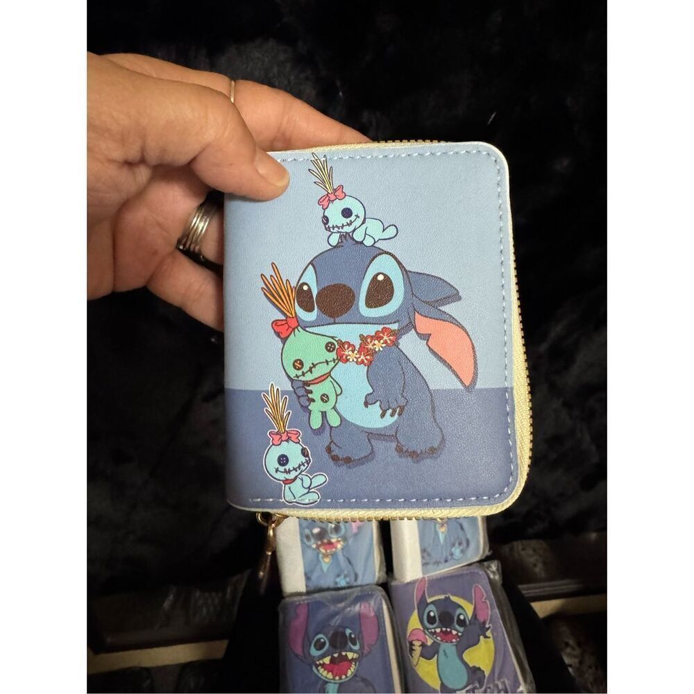 Brand New Stitch voodoo doll card and coin wallet